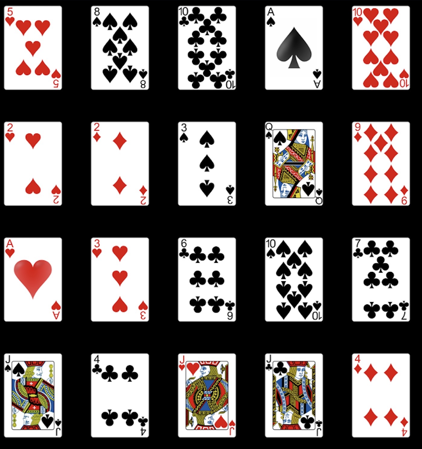 poker cards